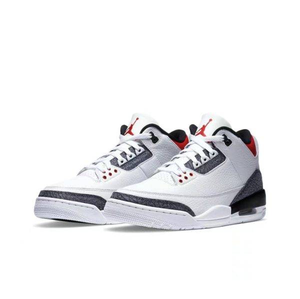 Air Jordan 3 Retro SE Rosso Fuoco Denim (2020)