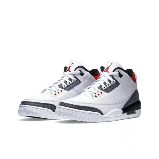 Air Jordan 3 Retro SE Rosso Fuoco Denim (2020)