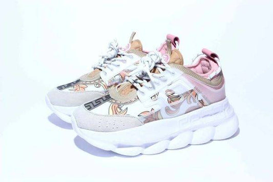Versace Chain Reaction Bianco Rosa Giallo Barocco Codice articolo: Versace-4