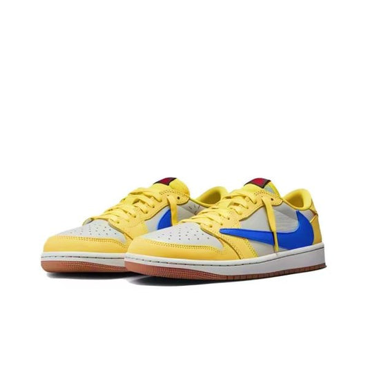 Travis Scottx Jordan Air Jordan 1 Low OG Giallo canarino
