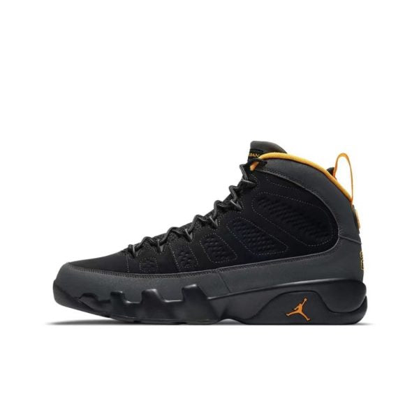 Jordan 9 Retro Dark Charcoal University Gold (GS)