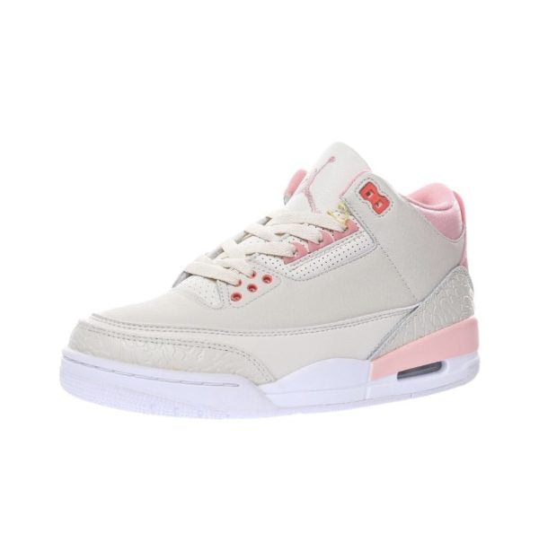 Air Jordan 3 Rust Pink Bianco e rosa