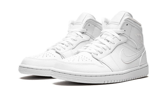 Air Jordan 1 Mid "Triplo Bianco" 554724-129