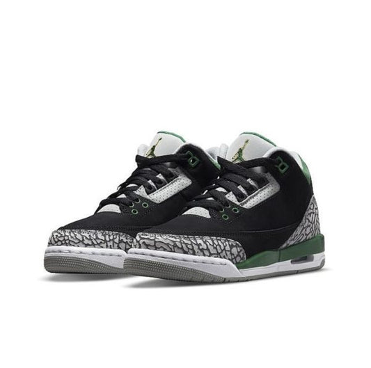 Air Jordan 3 Verde Pino Nero Verde