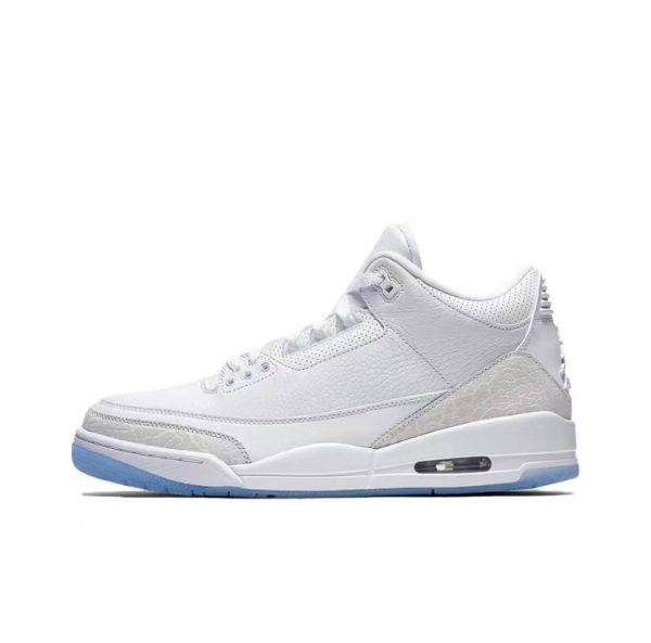 Air Jordan 3 Retro Bianco Puro (2018)