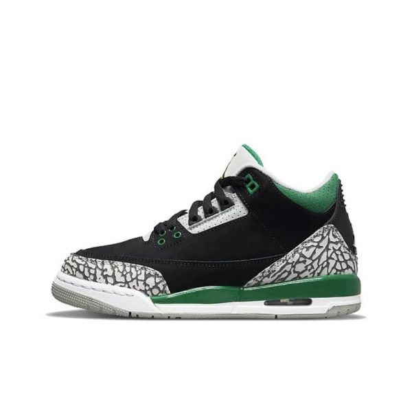 Air Jordan 3 Verde Pino Nero Verde