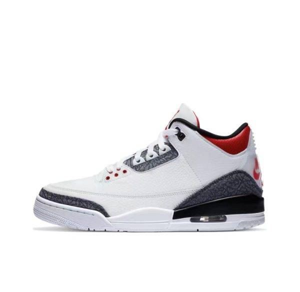 Air Jordan 3 Retro SE Rosso Fuoco Denim (2020)