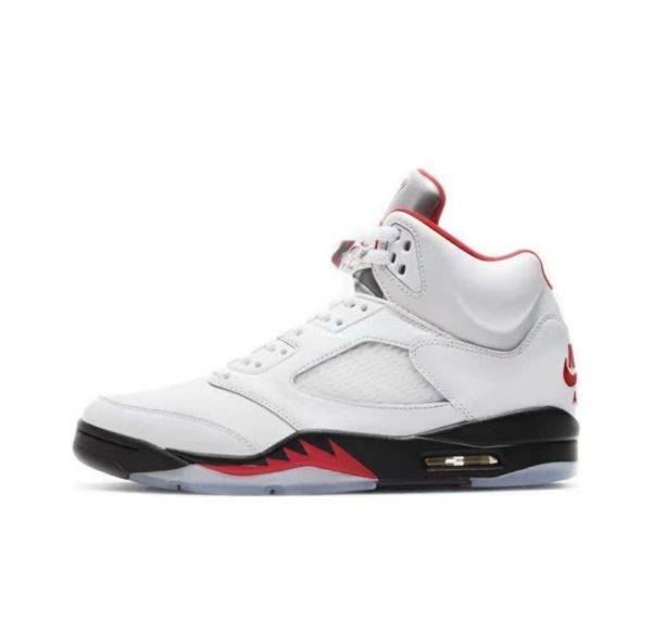 Air Jordan 5 Retro Fire Red Silver Tongue (2020) SKU: AJ 5 Retro Fire Red Silver Tongue (2020)