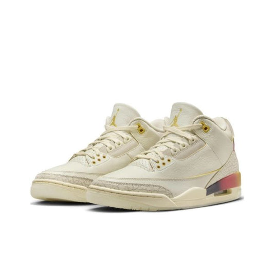 J Balvin x Jordan Air Jordan 3 Retro SP”Medellín Sunset Pelle Sunset Gradient Viso sorridente Durevole