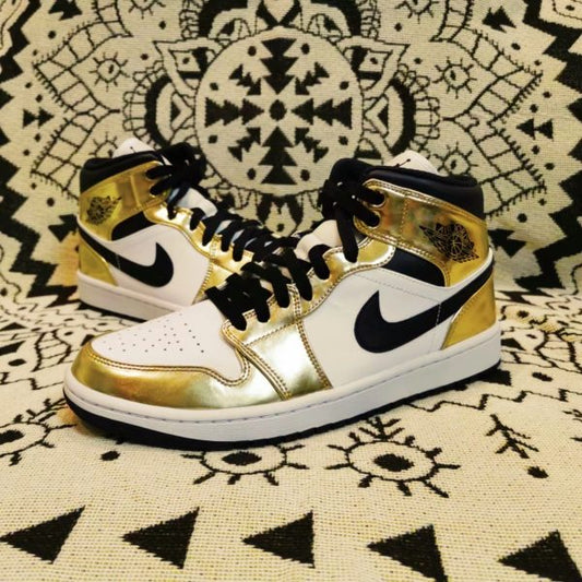 Air Jordan 1 Mid 'Oro metallizzato' DC1419-700